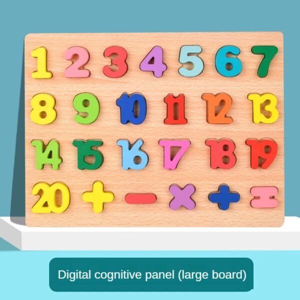 Wooden Alphabets, Number, Shape - Image 4
