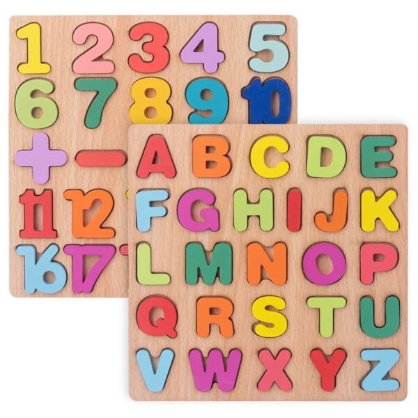 Wooden Alphabets, Number, Shape - Image 5