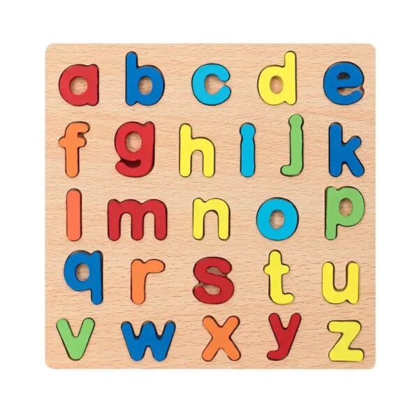 Wooden Alphabets, Number, Shape - Image 2